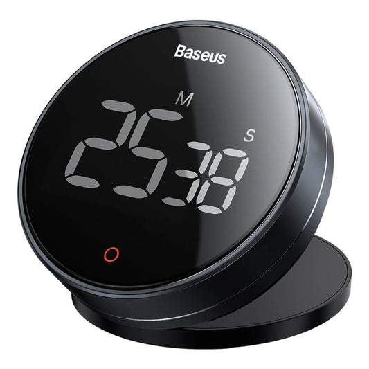 Timer Temporizator Baseus Heyo Rotation Pro, Crni, Ponovno zapakiran FMDS000013
