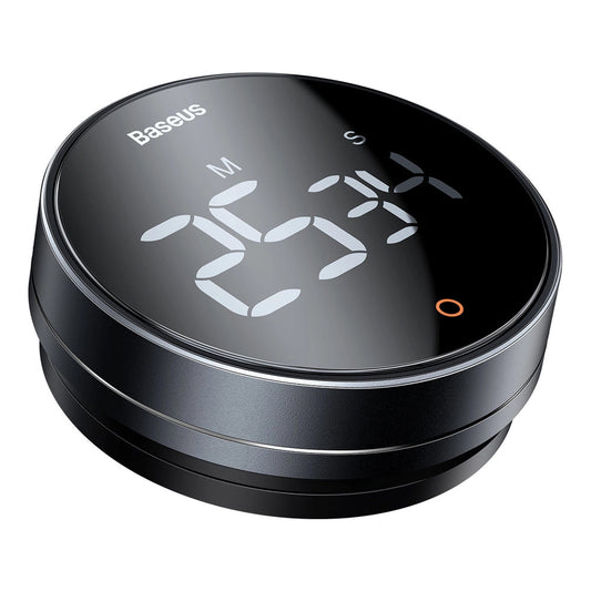 Timer Temporizator Baseus Heyo Rotation Pro, Crni, Ponovno zapakiran FMDS000013