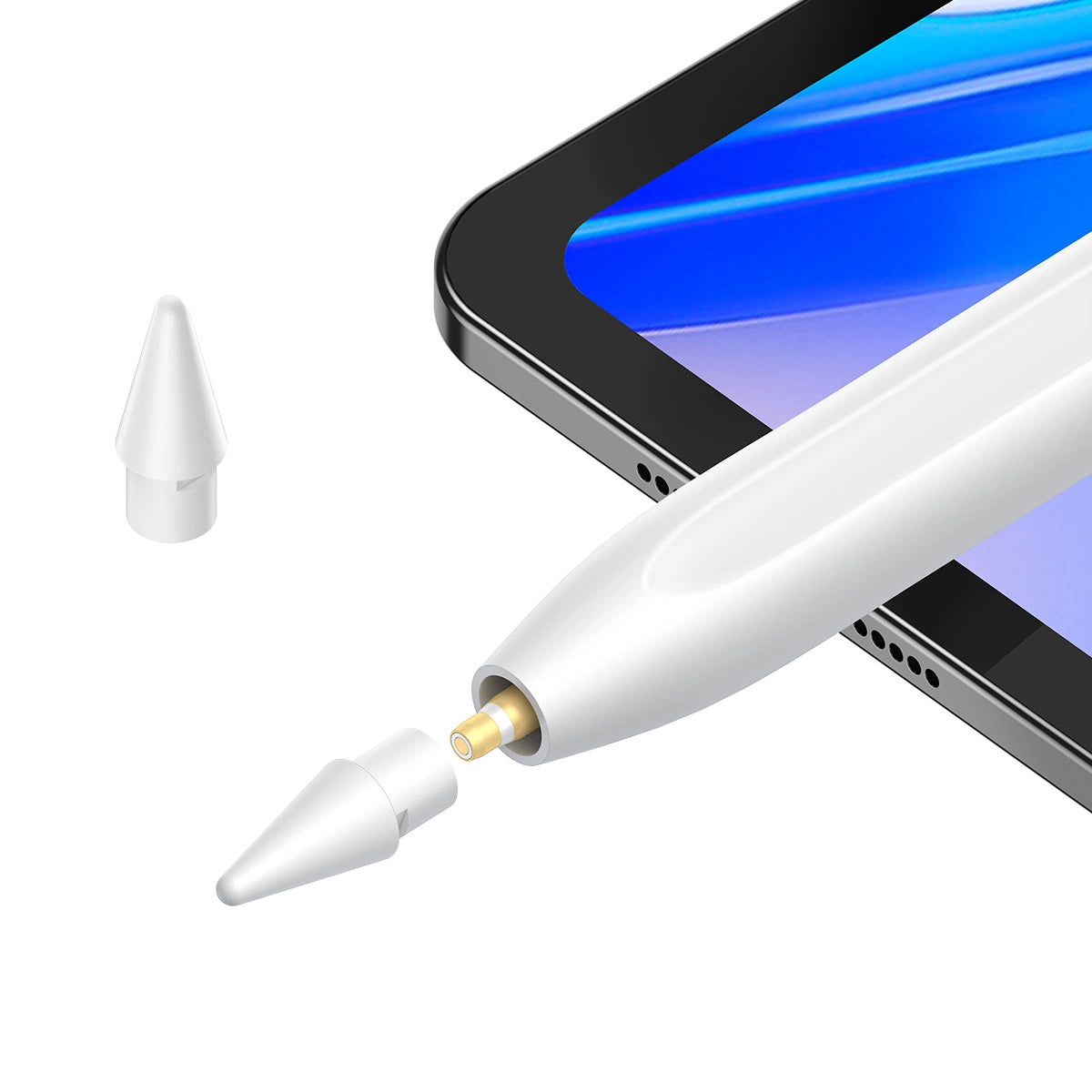 Touch Pen Baseus Smooth Writing 2 Series za Apple iPad, Bežična Aktivna Verzija, Bijela SXBC060002