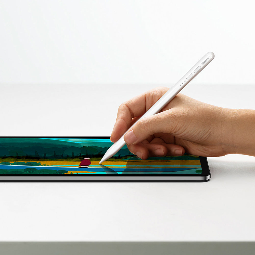 Olovka za dodir Baseus Smooth Writing za Apple iPad, Aktivna verzija, Bijela SXBC040102