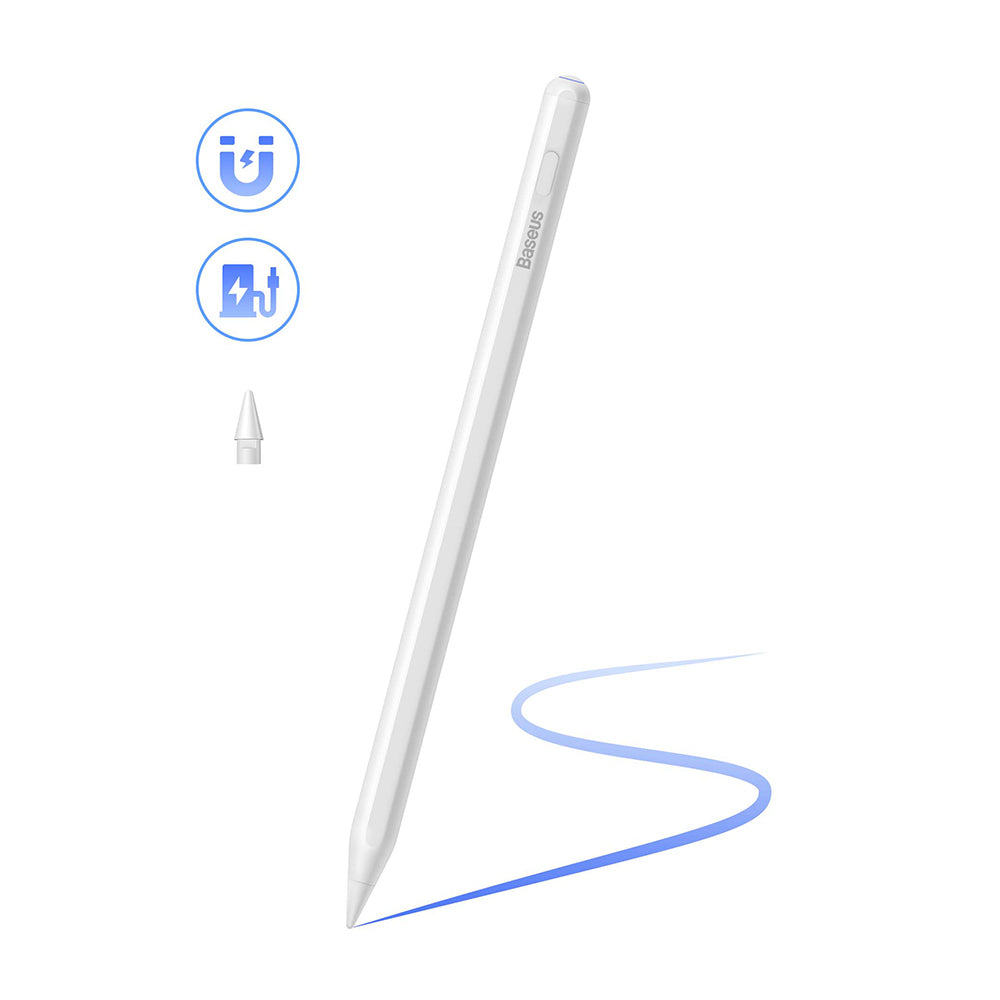 Touch Pen Baseus Smooth Writing 2 Series za Apple iPad, Bežična Aktivna Verzija, Bijela SXBC080102