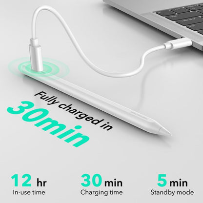 Touch Pen ESR Geo za Apple iPad, Aktivna verzija, Bijela