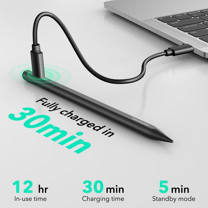 Touch Pen ESR Geo za Apple iPad, Aktivna Verzija, Crna