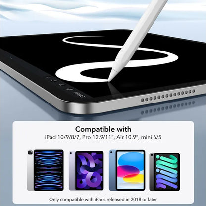 Touch Pen ESR za Apple iPad, Aktivna Verzija, Bijela