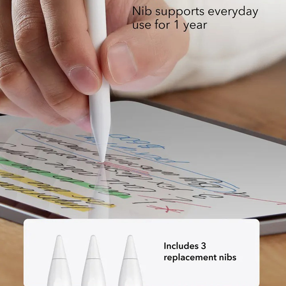 Touch Pen ESR za Apple iPad, Aktivna Verzija, Bijela