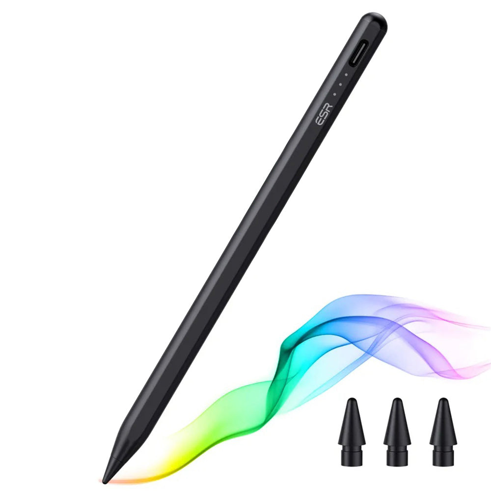 Touch Pen ESR za Apple iPad, Aktivna Verzija, Crna