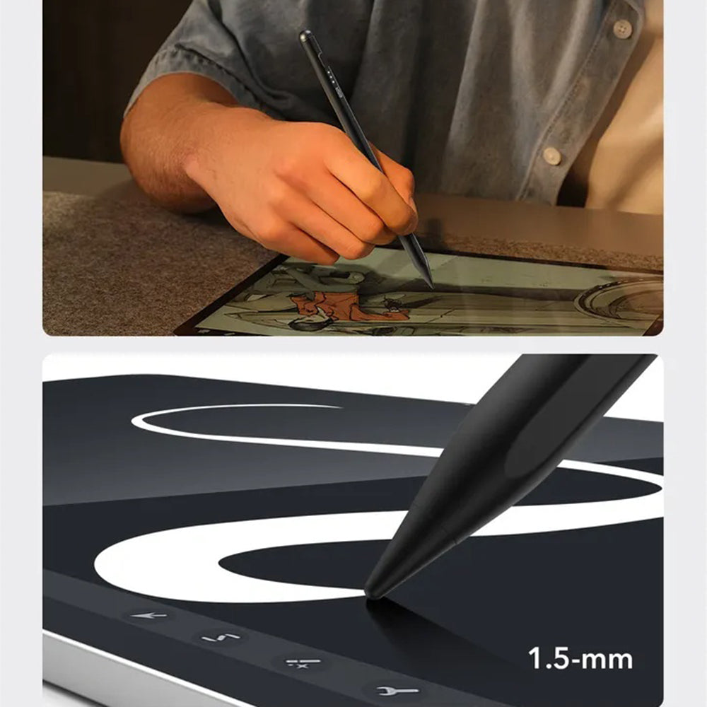 Touch Pen ESR za Apple iPad, Aktivna Verzija, Crna