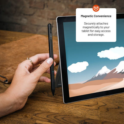 Touch Pen Fixed Graphite Active za uređaje s podrškom za MPP, Crni