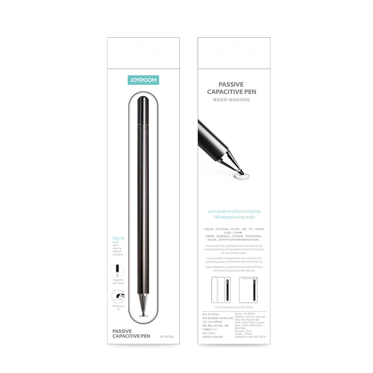 Touch Pen Joyroom JR-BP560, Crni