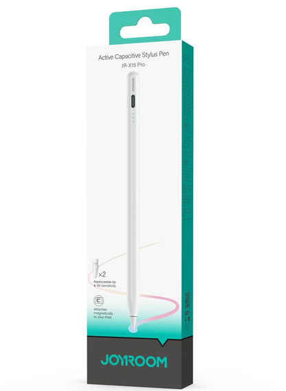 Touch Pen Joyroom JR-X15 Pro za Apple iPad, Aktivna Verzija, Bijela
