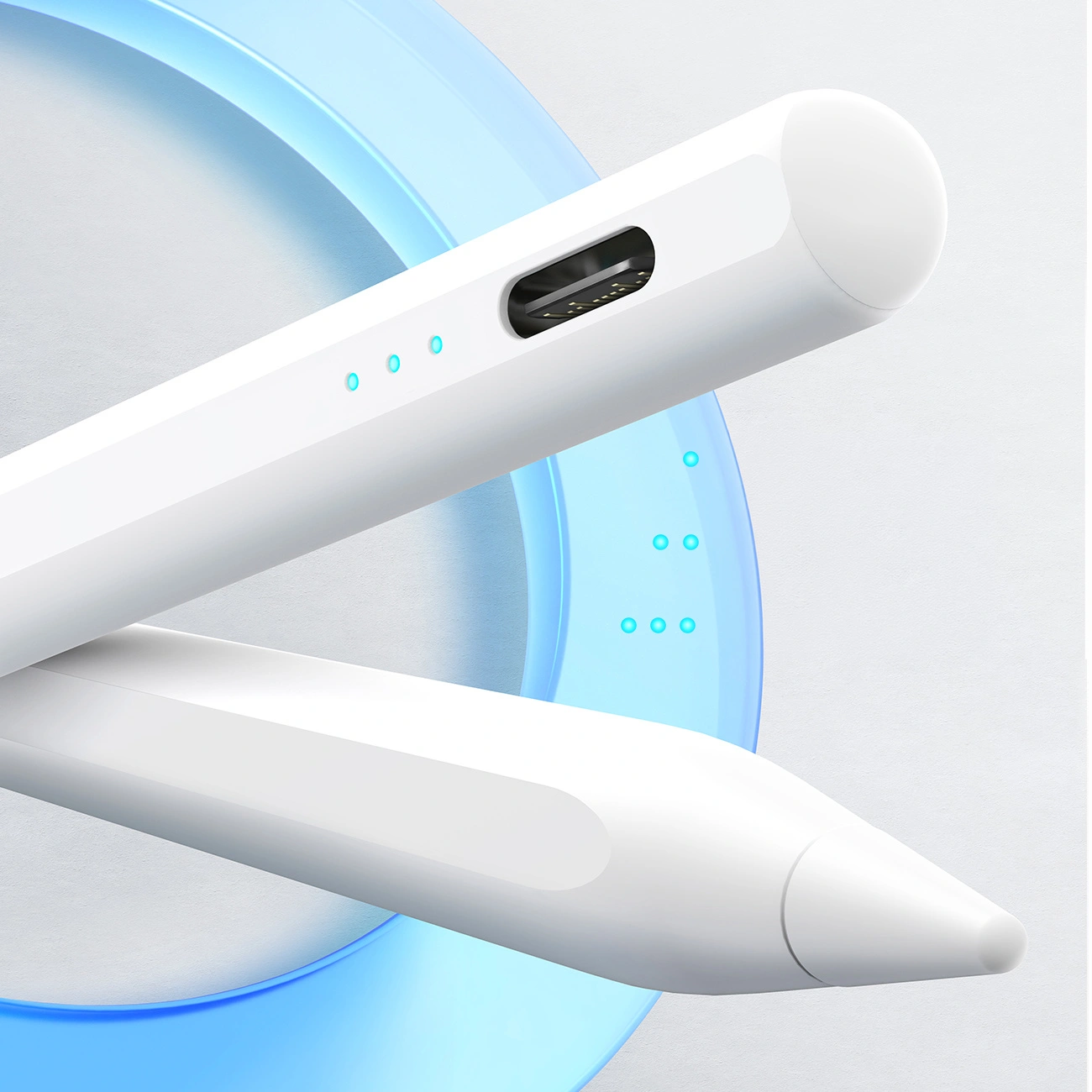 Touch Pen Joyroom JR-X9S Pro za Apple iPad, Aktivna verzija, Bijela
