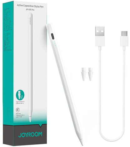 Touch Pen Joyroom JR-X9S Pro za Apple iPad, Aktivna verzija, Bijela