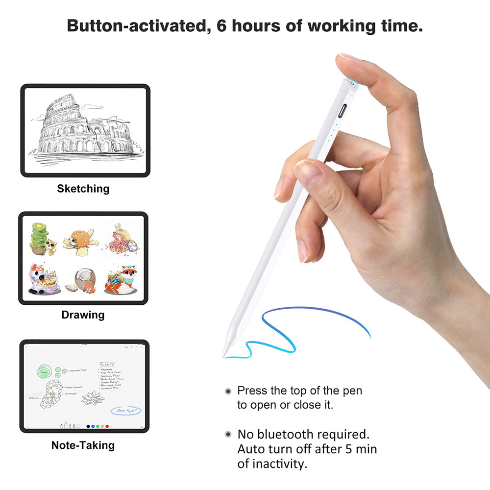 Touch Pen Lito T3, Aktivna Verzija, Bijela