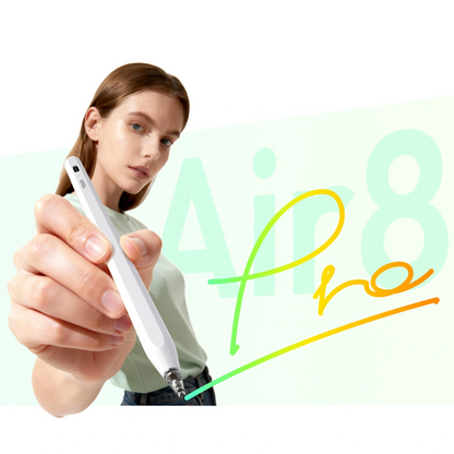 Touch Pen Metapen Air8 Pro za Apple iPad, Aktivna Verzija, Bijela ME-APP172