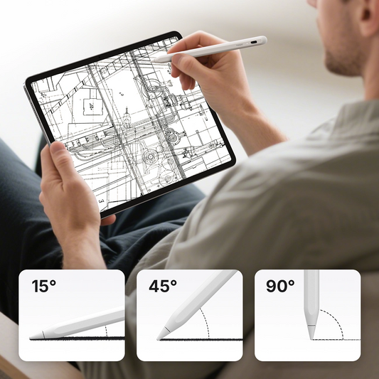 Touch Pen Metapen A8 za Apple iPad, Aktivna Verzija, Bijela ME-APP152