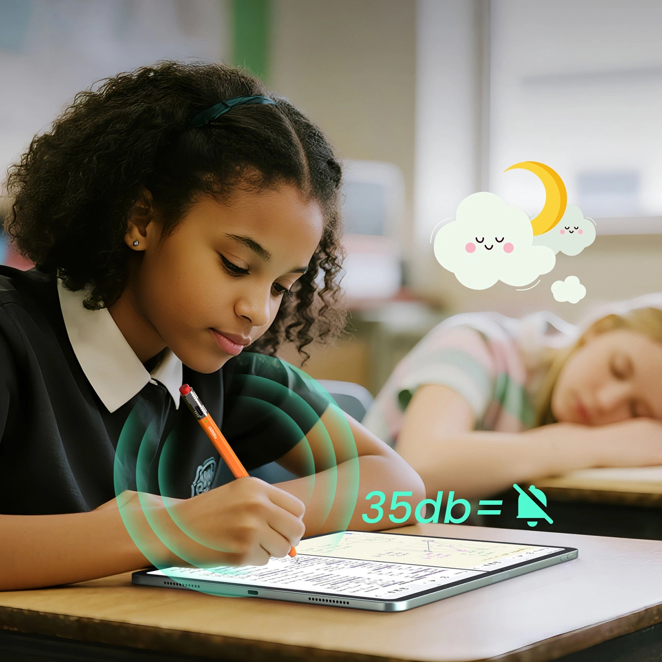 Touch Pen Metapen Air8 Pro X za Apple iPad, Aktivna Verzija, Narančasta ME-APP172