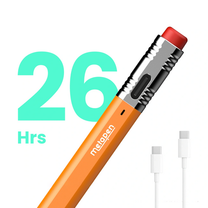 Touch Pen Metapen Air8 Pro X za Apple iPad, Aktivna Verzija, Narančasta ME-APP172