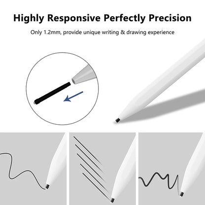 Touch Pen Techsuit A580S za Apple iPad, Aktivna Verzija, Bijela