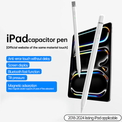 Touch Pen Techsuit AP01 Pro za Apple iPad, Aktivna Verzija, Bijela