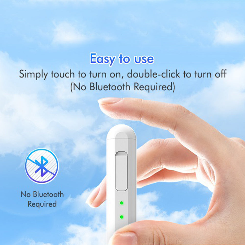 Touch Pen Techsuit AX10-T za Apple iPad, Aktivna verzija, Bijela