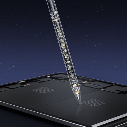 Touch Pen Techsuit C10 Pro za Apple iPad, Aktivna Verzija, Prozirno Crna