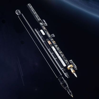 Touch Pen Techsuit C10 Pro za Apple iPad, Aktivna Verzija, Prozirno Crna