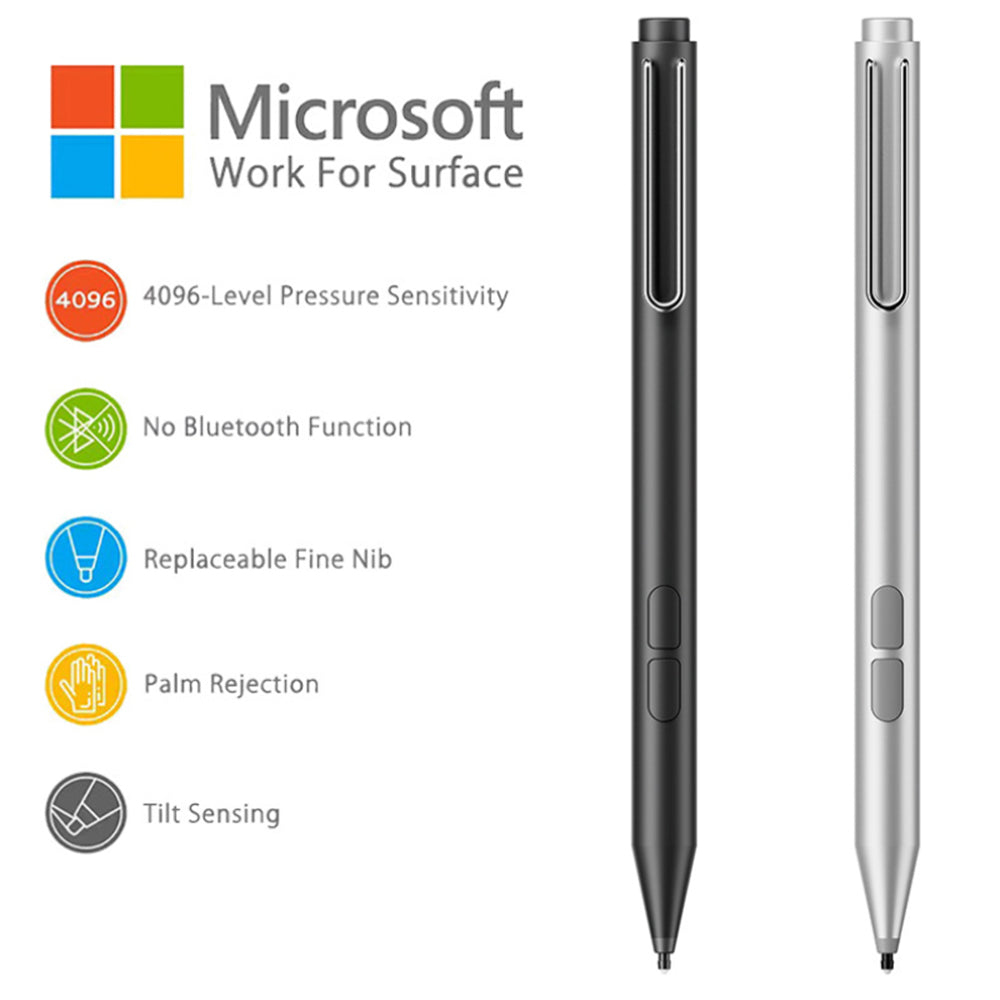 Touch Pen Techsuit F94S za Microsoft Surface / Asus Transformer / Zen / Vivobook / HP Envy / Pavilion / Spectre, Aktivna Verzija, Crna