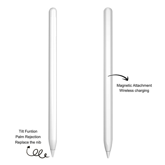 Touch Pen Techsuit M2 za Apple iPad, Aktivna verzija, Bijela