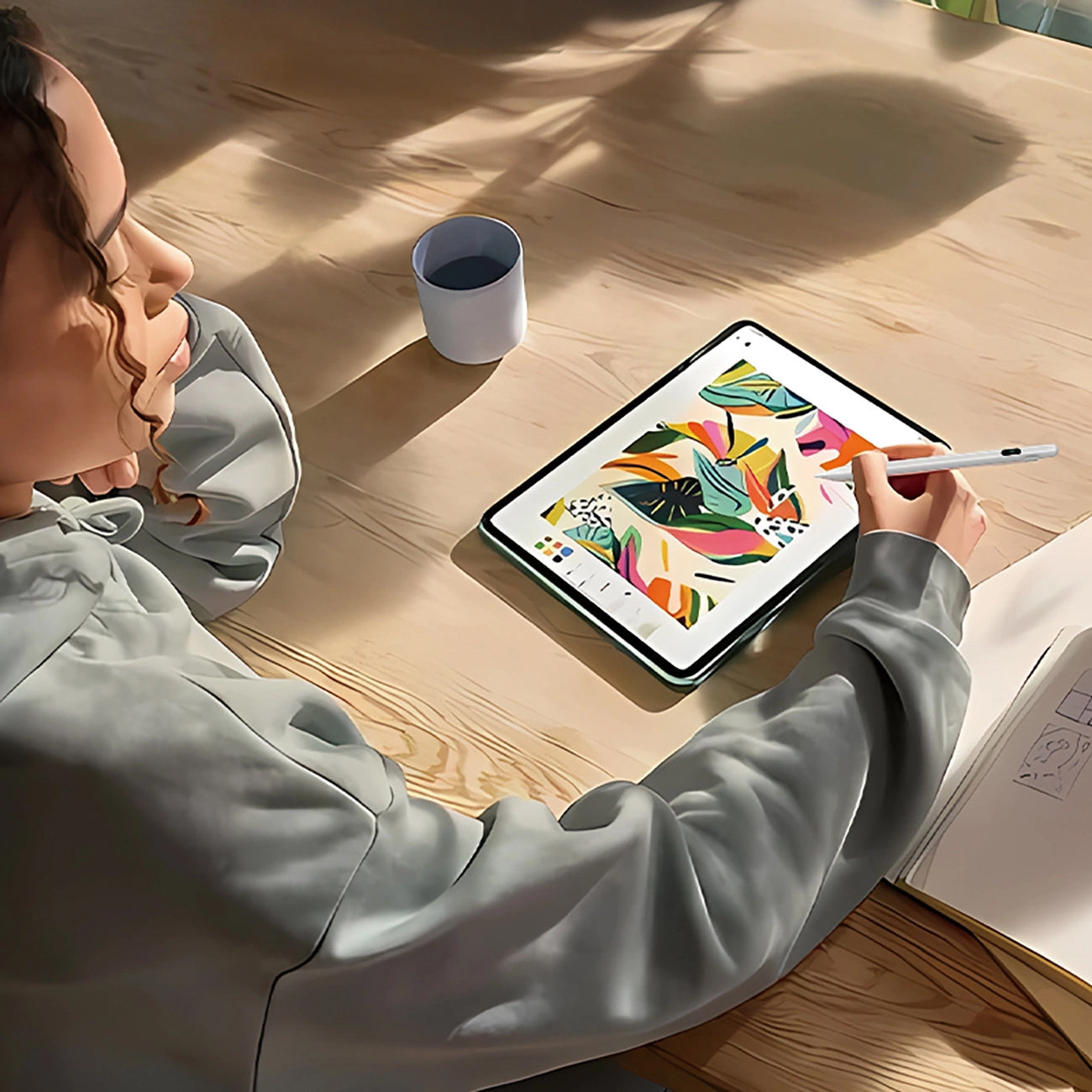 Touch Pen WZK W2268YAS za Apple iPad, Aktivna Verzija, Bijela