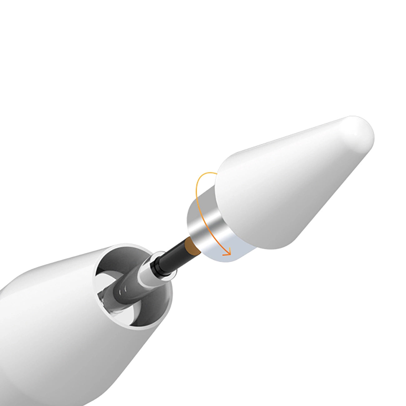 Touch Pen WZK W2268YAS za Apple iPad, Aktivna Verzija, Bijela