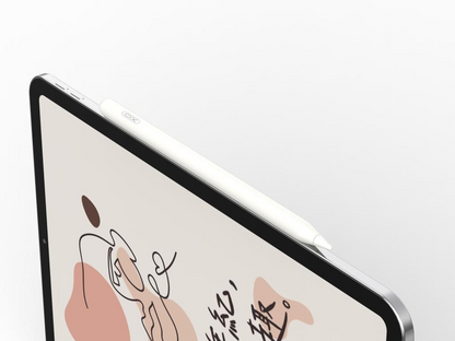 Touch Pen XO Design ST-05 za Apple iPad, Aktivna verzija, Bijela