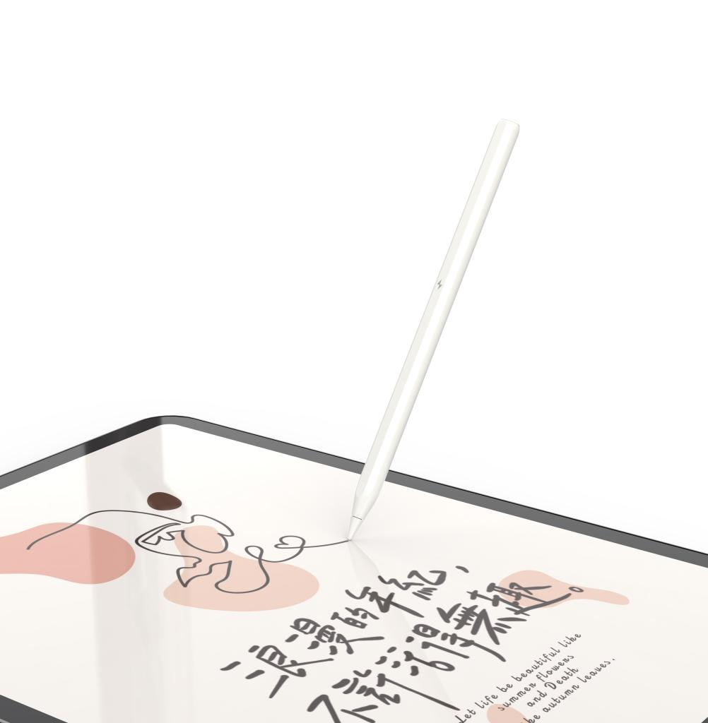 Touch Pen XO Design ST-05 za Apple iPad, Aktivna verzija, Bijela