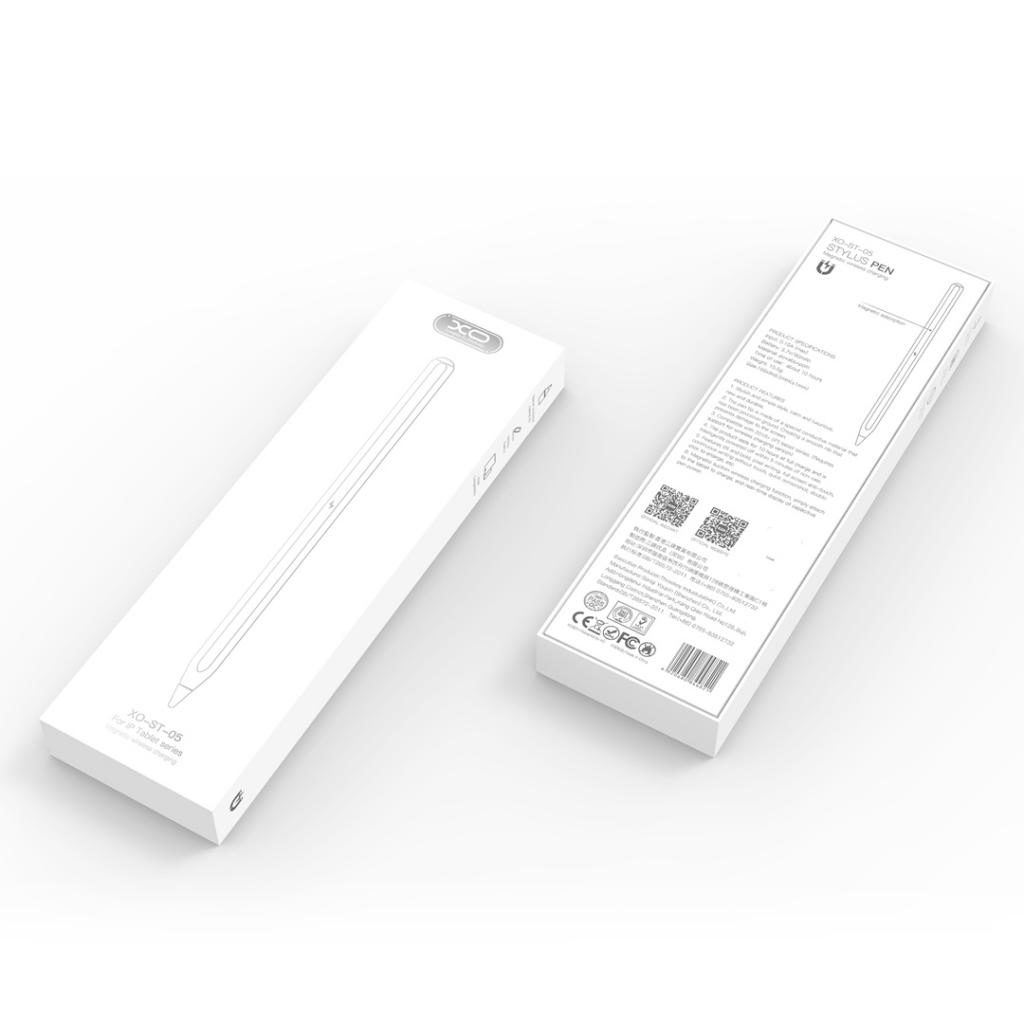 Touch Pen XO Design ST-05 za Apple iPad, Aktivna verzija, Bijela