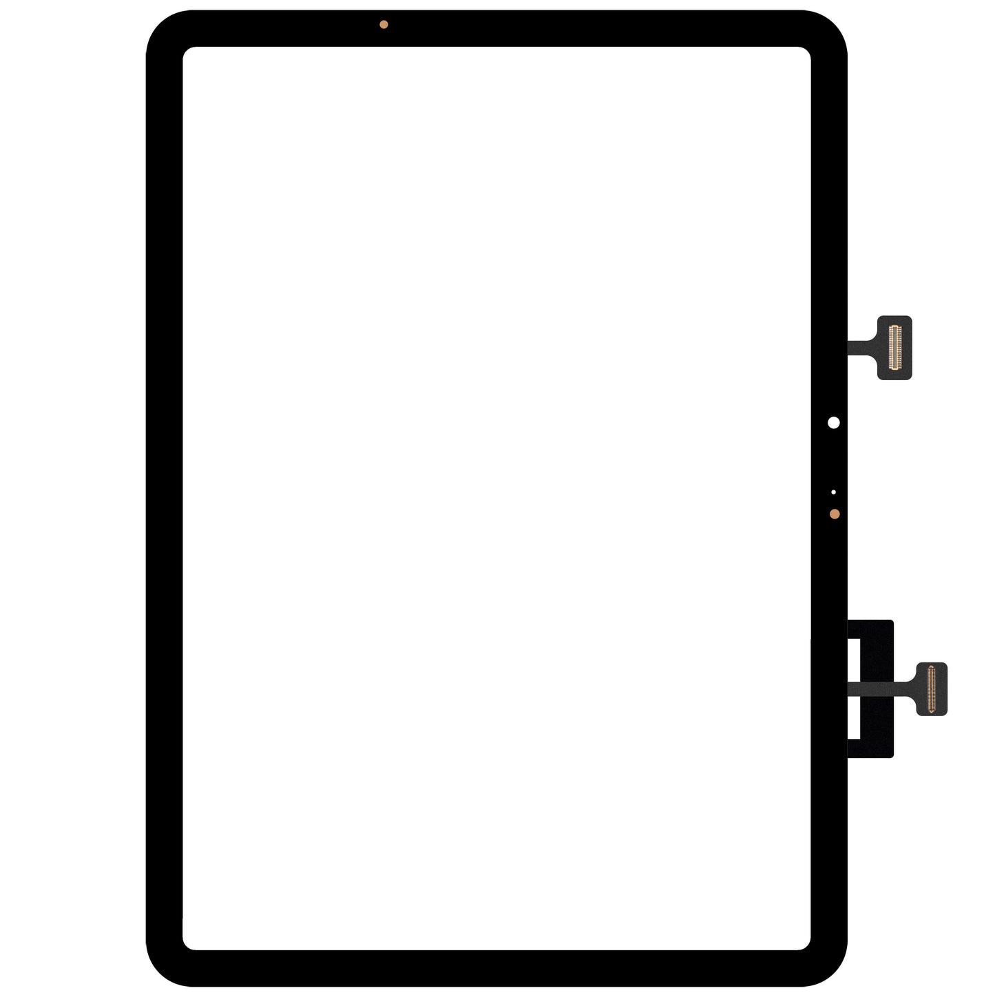Touchscreen Forward Guard OCA za Apple iPad Air 11 (2024), Crna