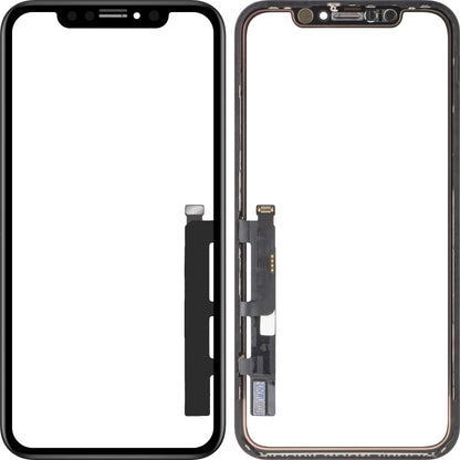 Touchscreen Forward Guard OCA za Apple iPhone XR, IC verzija, Crna