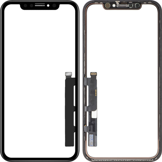 Touchscreen Forward Guard OCA za Apple iPhone XR, IC verzija, Crna