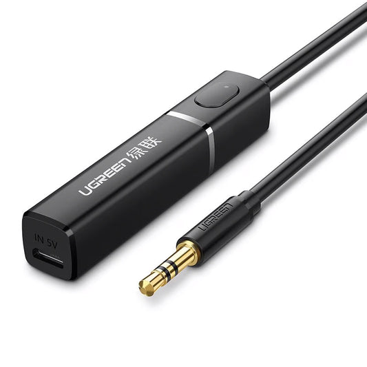 Bluetooth transmiter UGREEN CM107, AUX, Crni