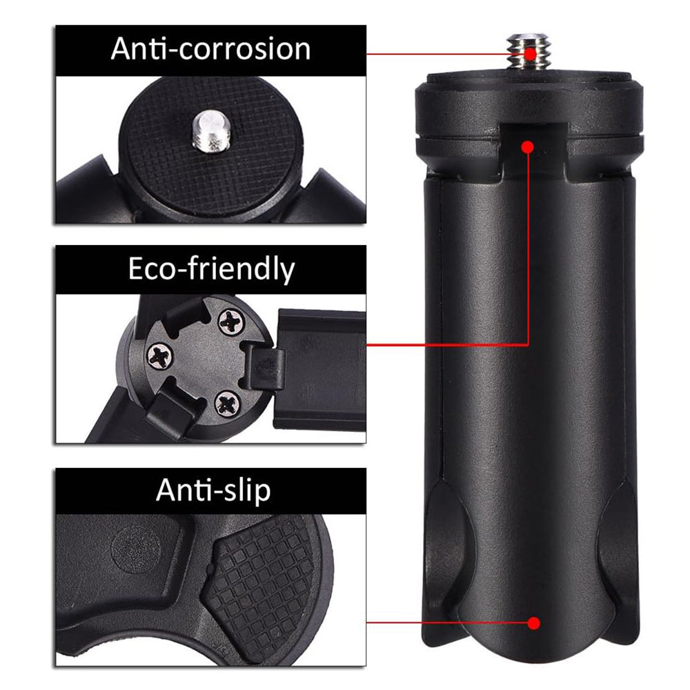 Trepied 1/4inch Techsuit TPD1, Crni