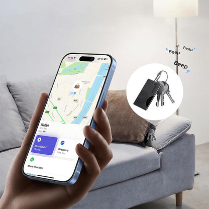 UGREEN SmartTag Smart Finder Slim 2 CM920 (75120A) za iOS Series, Set 2 komada, Crna