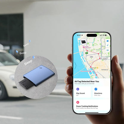 UGREEN SmartTag Smart Finder Slim 3 CM921 za iOS Series, Crna