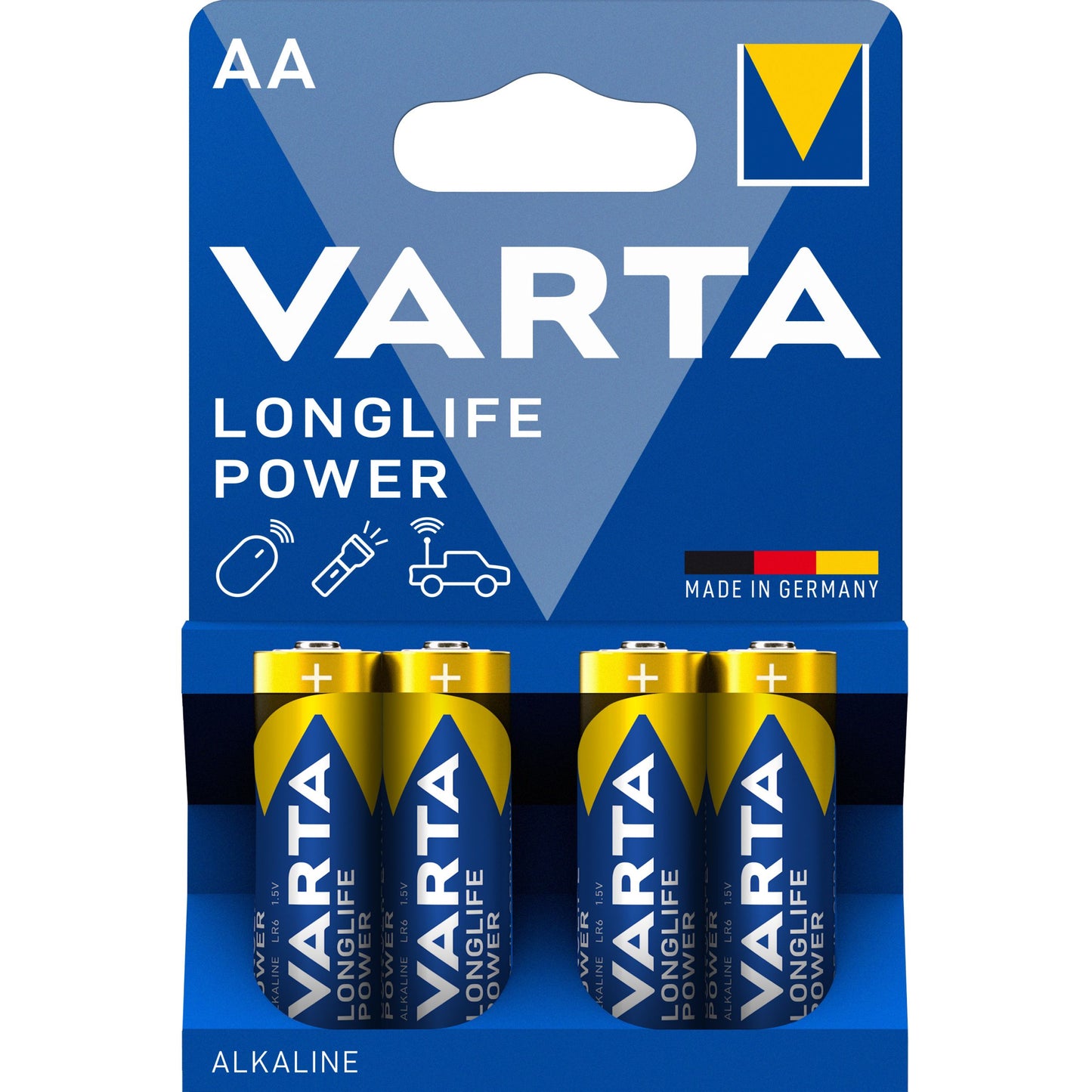 Baterija Varta Longlife Power 4906, AA / LR6, Set 4 komada 04906121414