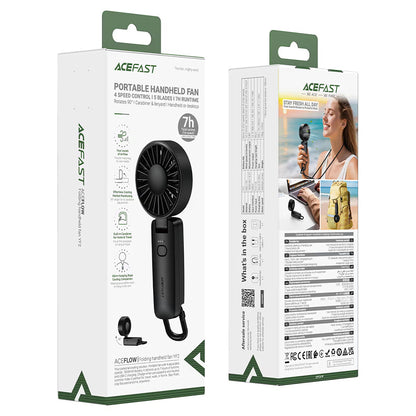 Prijenosni Ventilator Acefast YF2, Crni