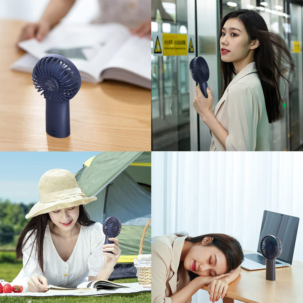 Prijenosni ventilator JisuLife F2B, Roza