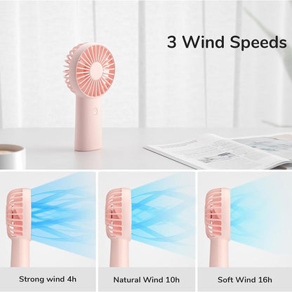 Prijenosni ventilator JisuLife FA20X, Roza