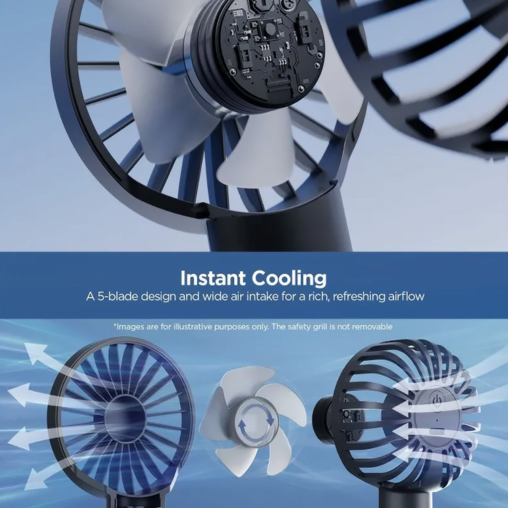 Prijenosni ventilator Spigen A905, Crni AHP10454