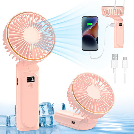 Prijenosni Ventilator Techsuit M12, Roza