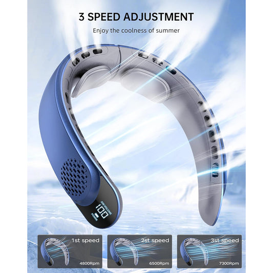 Prijenosni ventilator Techsuit S8, Plavi