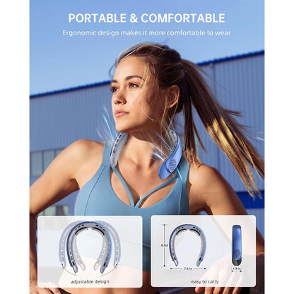 Prijenosni ventilator Techsuit S8, Plavi