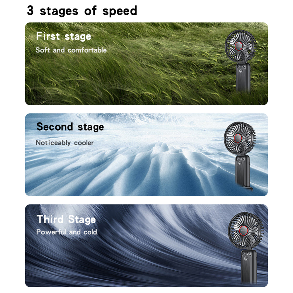 Prijenosni ventilator Yesido YF10, Crni