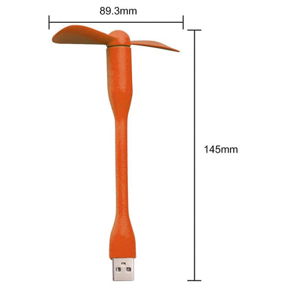USB ventilator Techsuit TUF1, Narančasta